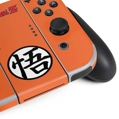 Dragon Ball Z Goku Iconic Kanji Symbol Nintendo Switch OLED (2021) Skin
